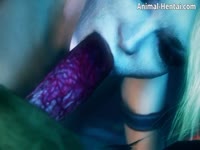 Cartoon porn hentai with bestiality sex